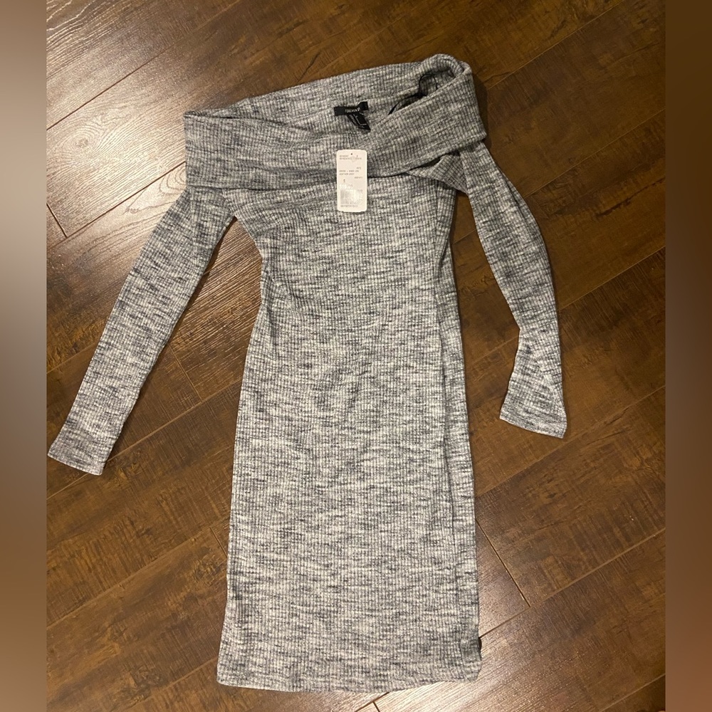 Forever 21 Ribbed Dress - Picture 2 of 3